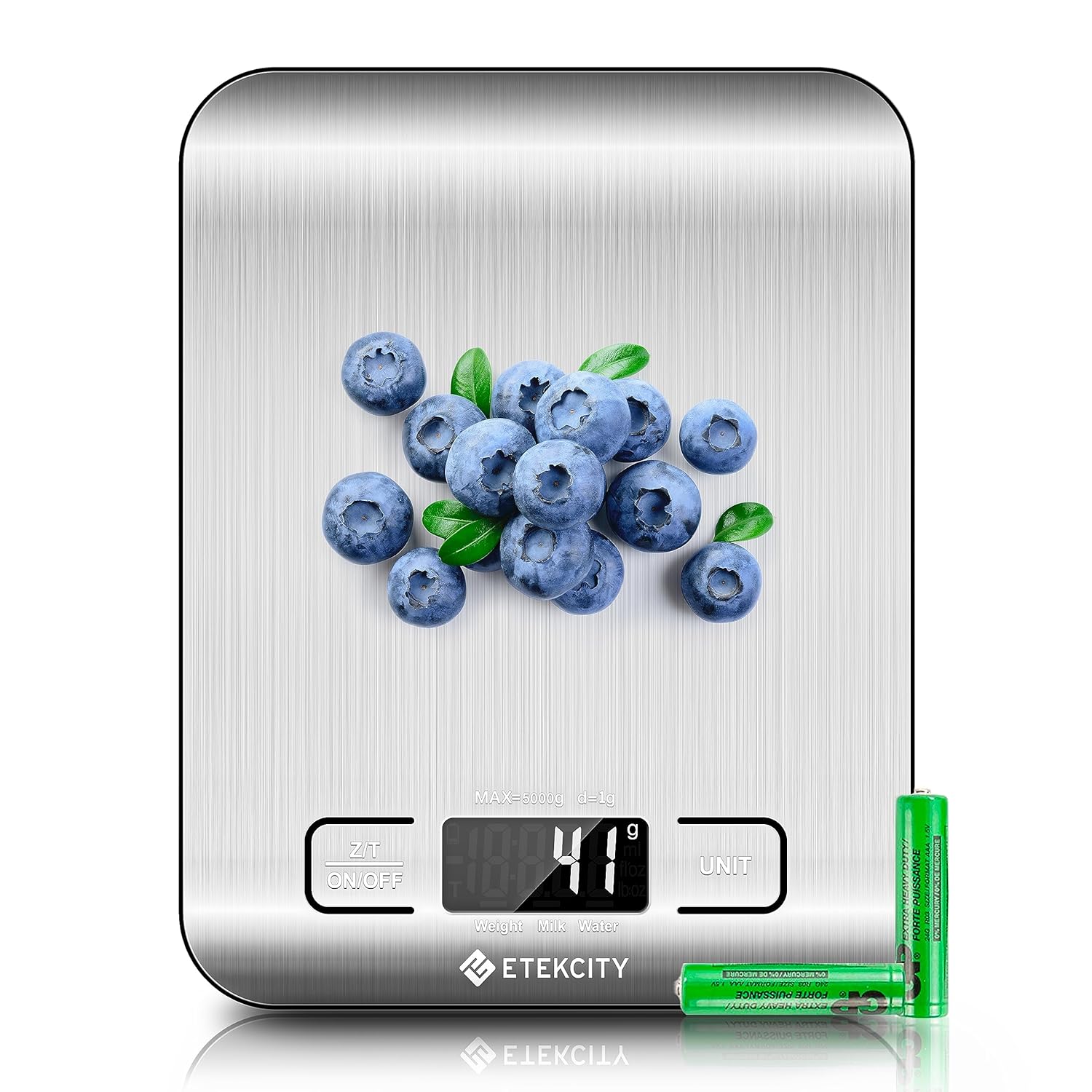 Etekcity stainless steel digital kitchen scale